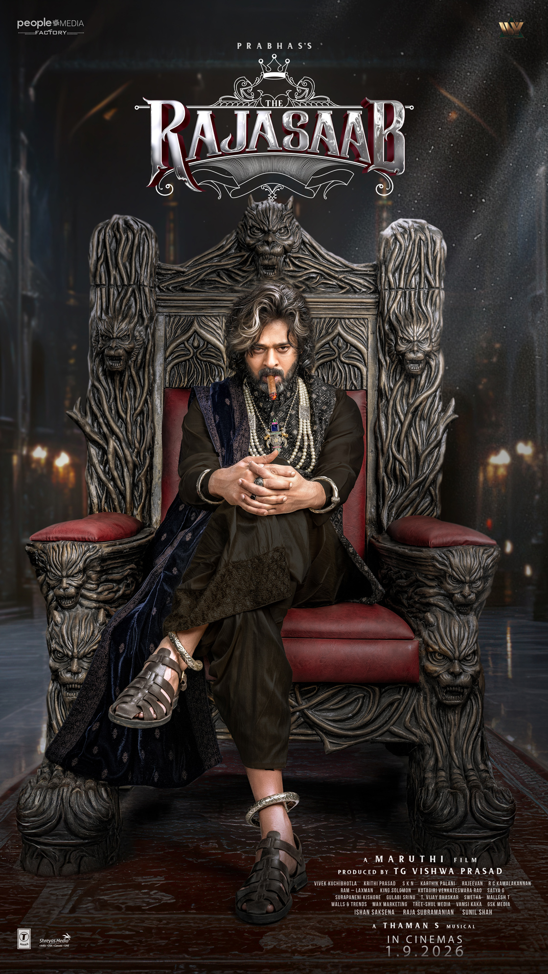 【終了】1/23(金)～1/25(日) インド映画新作『The Raja Saab（ザ・ラジャ・サーブ）』再上映決定！