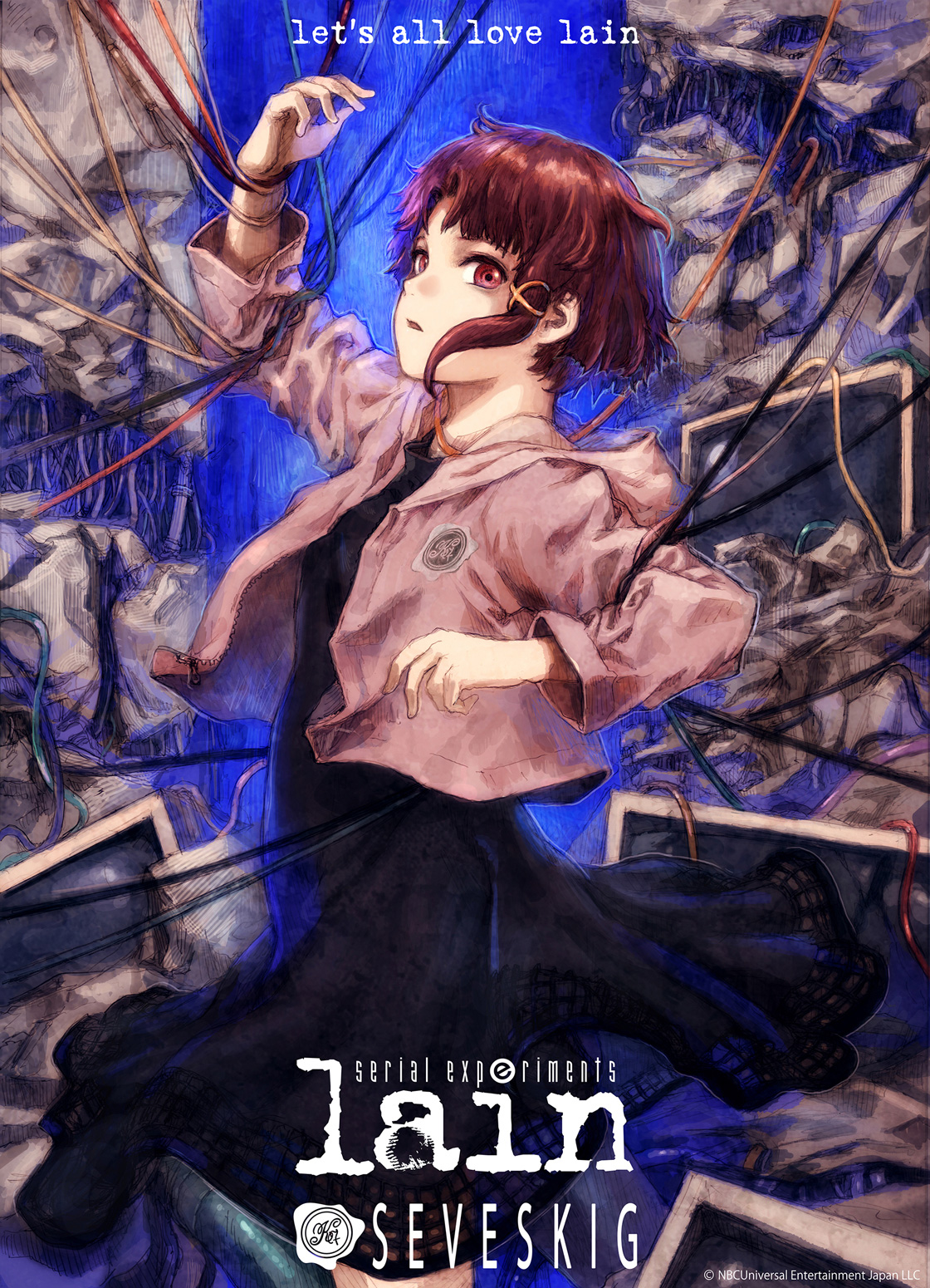 TVアニメ『serial experiments lain』上映×SEVESKIG presents「let's all love lain」描き下ろしメインビジュアル＆特別上映の追加情報解禁！
