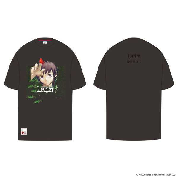 T-shirt SEV vs lain S/SL TEE No.2 vendu à Ikebukuro HUMAX Cinemas
