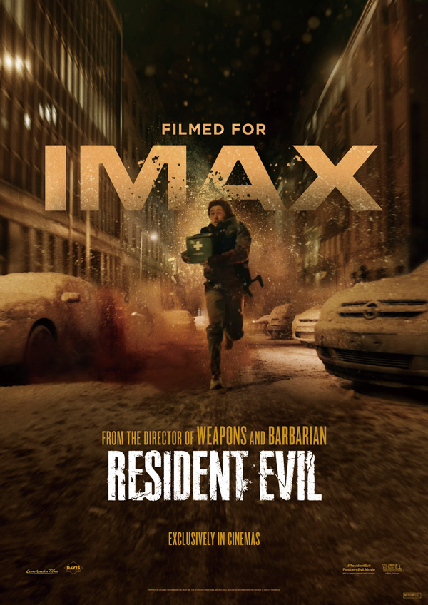 IMAX® シネマズ   入手困難非売品ポスター３０枚セット バイオハザード』IMAX入場者特典が決定！｜トピックス｜ヒューマックス